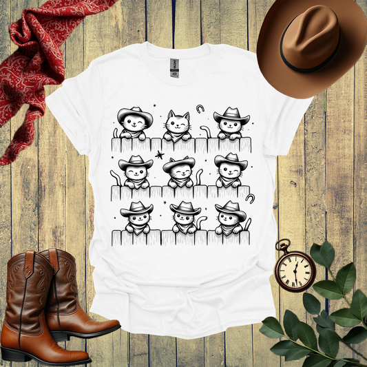 Cowboy Cats T-Shirt