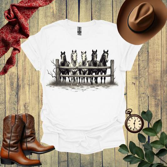 Western Horses T-Shirt