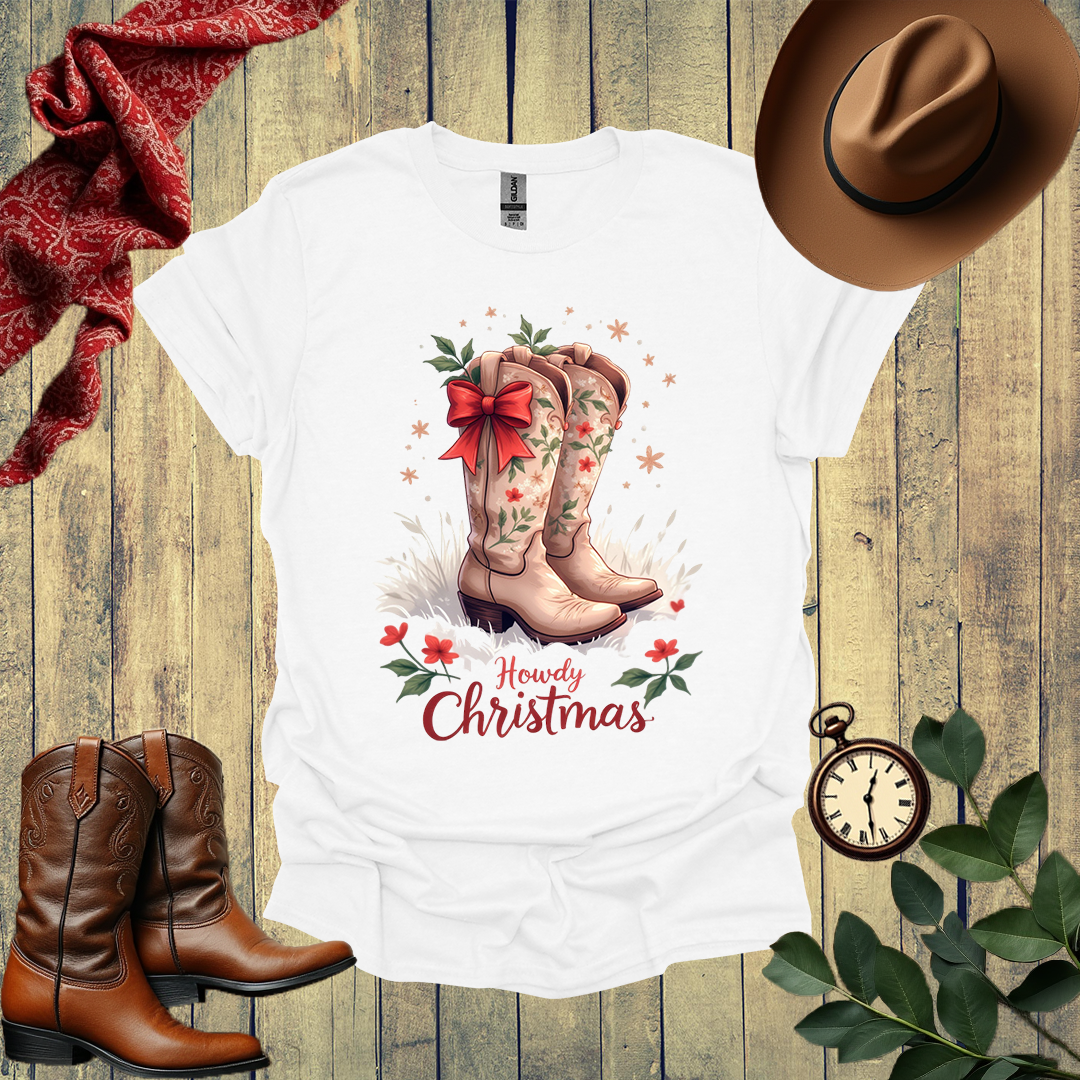 Festive Boots T-Shirt