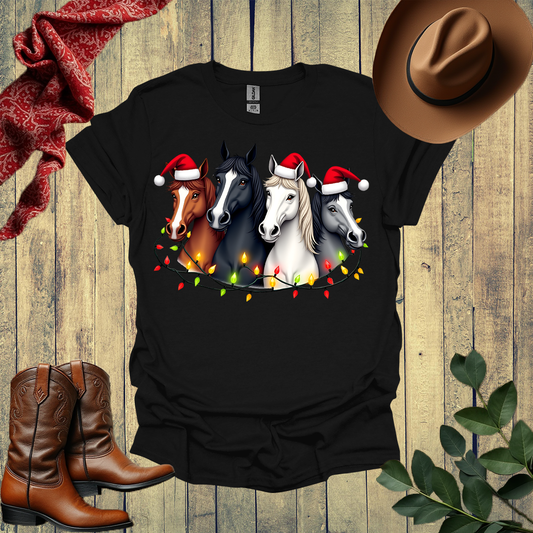 Festive Horses T-Shirt