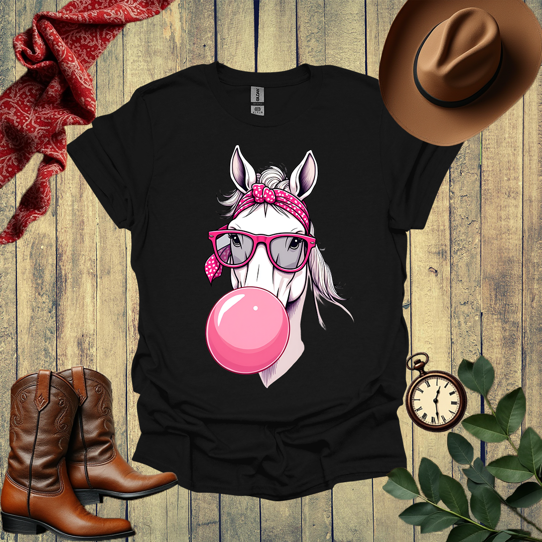 Bubblegum Horse T-Shirt