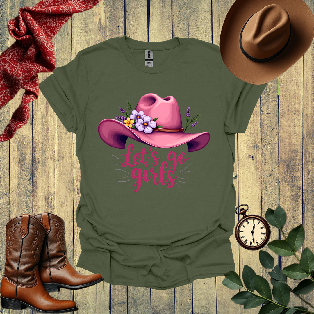 Floral Cowgirl T-Shirt