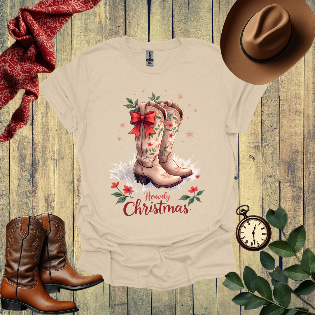 Festive Boots T-Shirt