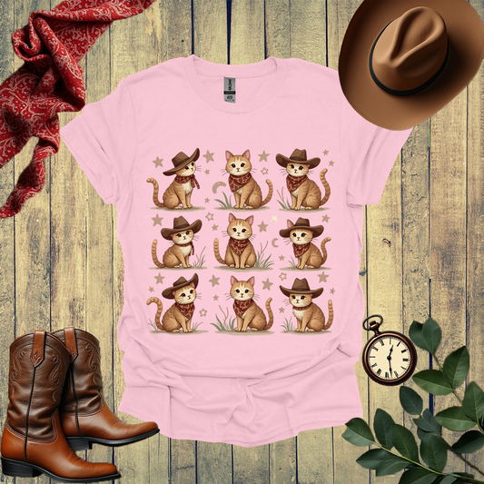 Cowboy Cats 2 T-Shirt