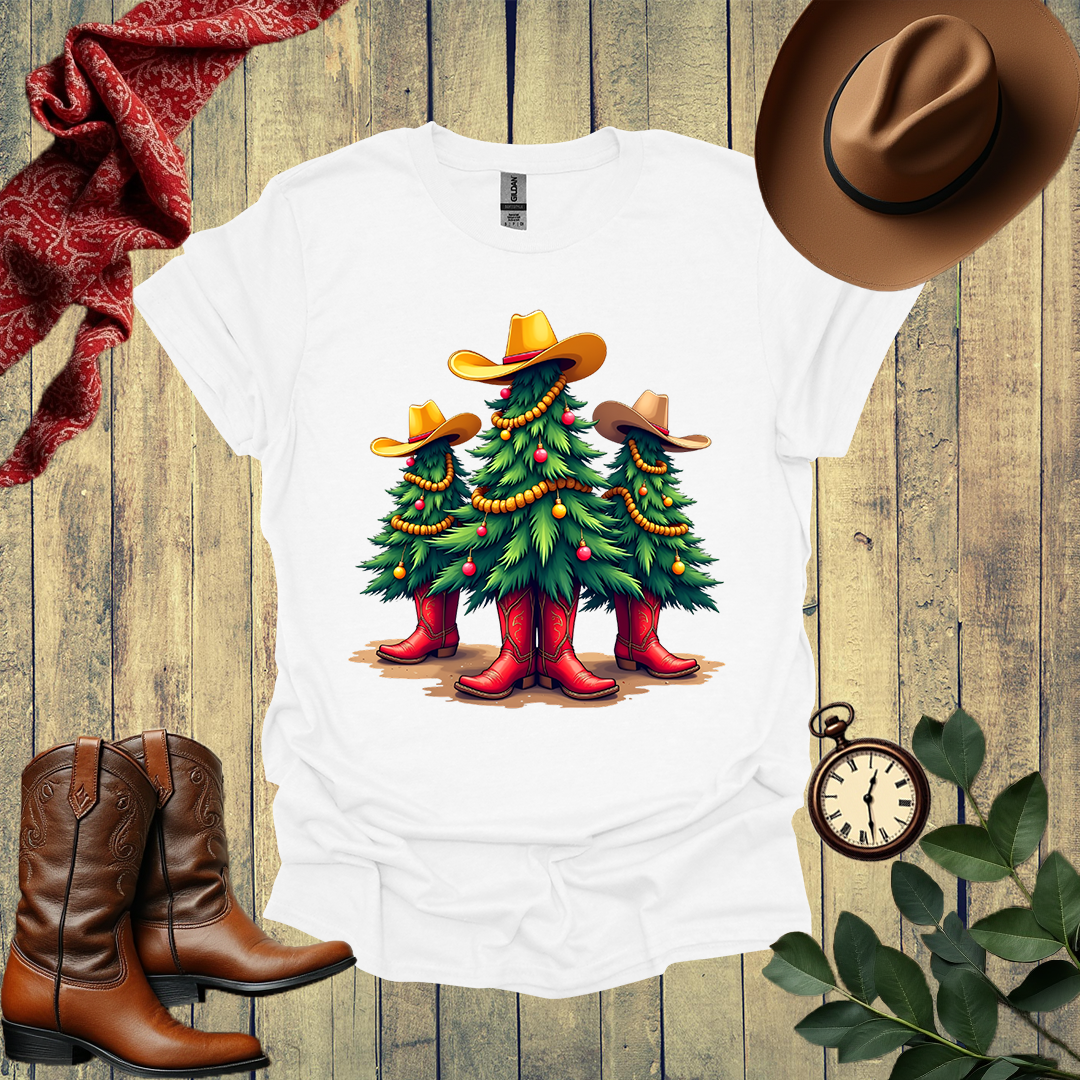 Cowboy Christmas T-Shirt