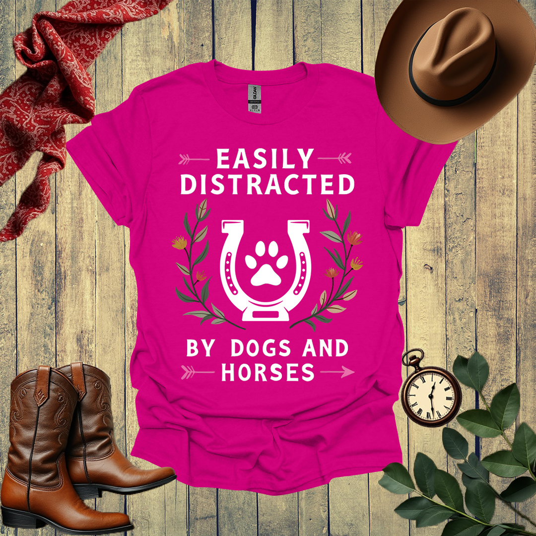 Dog Horse Delight T-Shirt