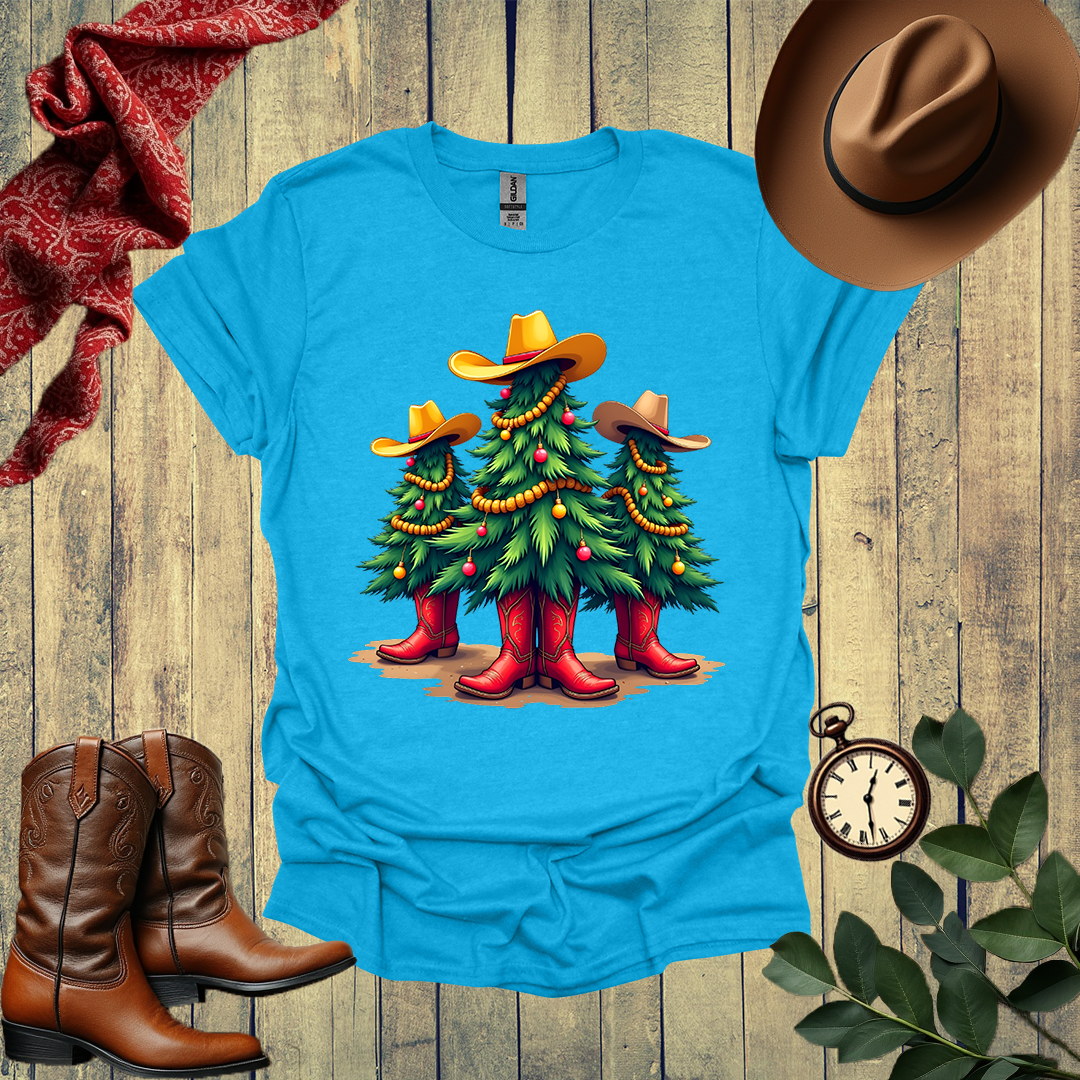 Cowboy Christmas T-Shirt