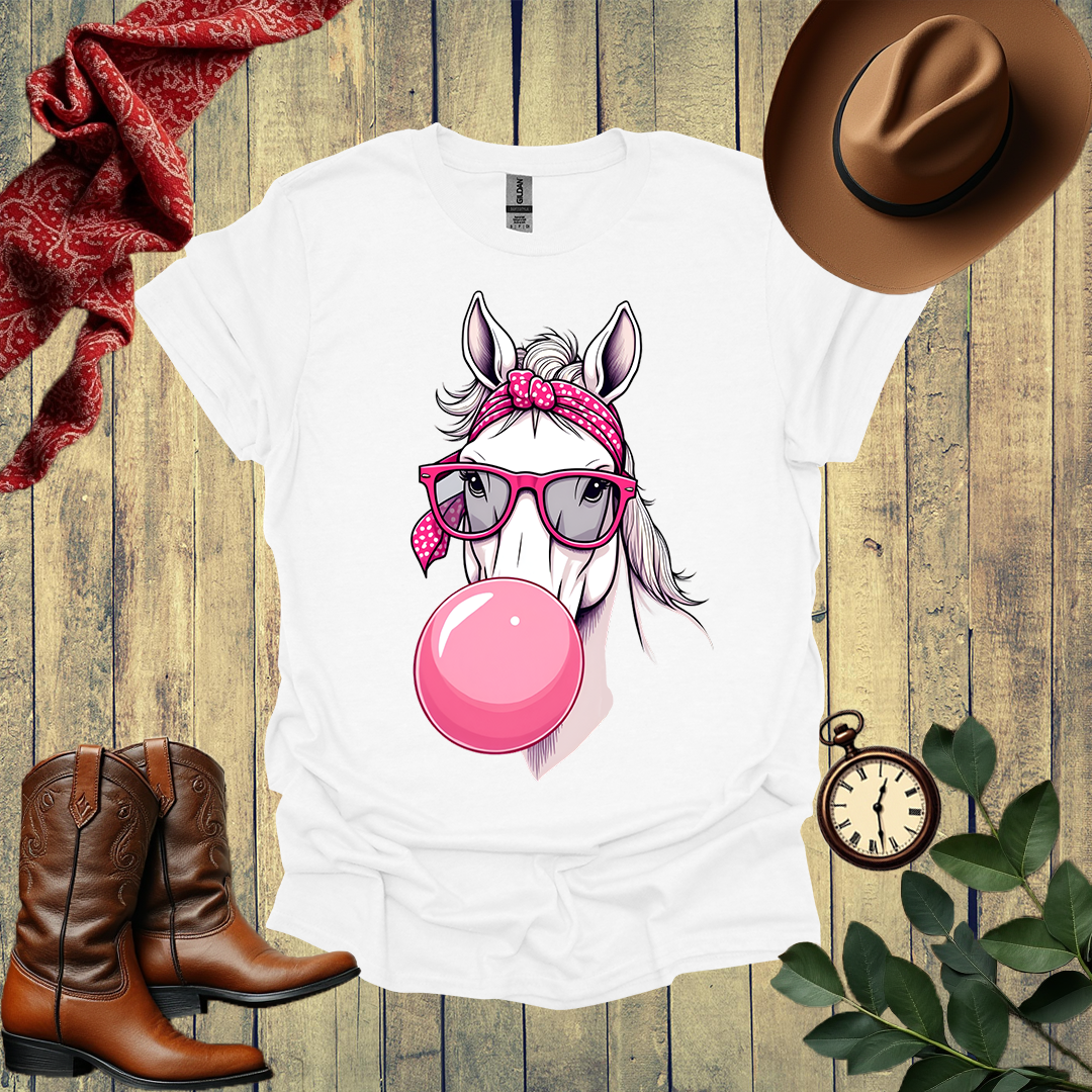 Bubblegum Horse T-Shirt