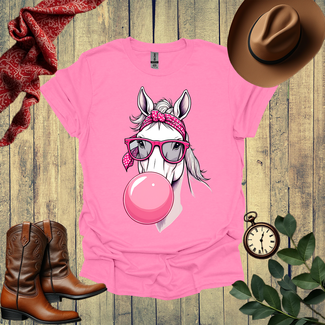 Bubblegum Horse T-Shirt