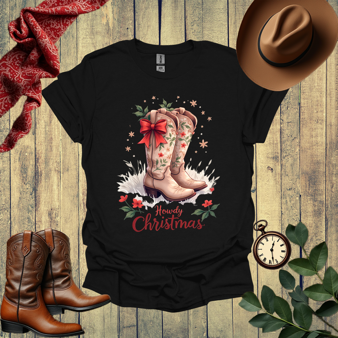 Festive Boots T-Shirt