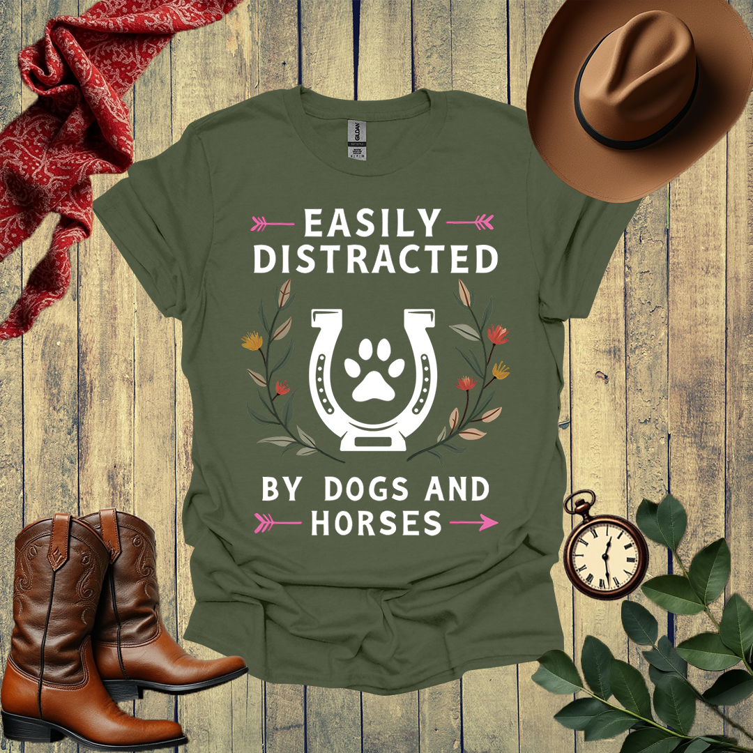 Dog Horse Delight T-Shirt