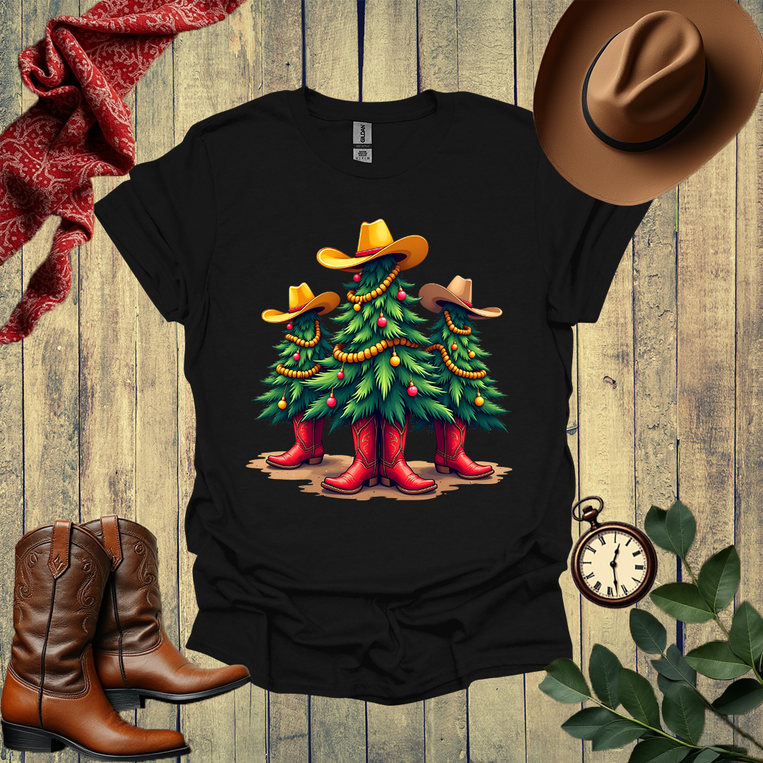 Cowboy Christmas T-Shirt