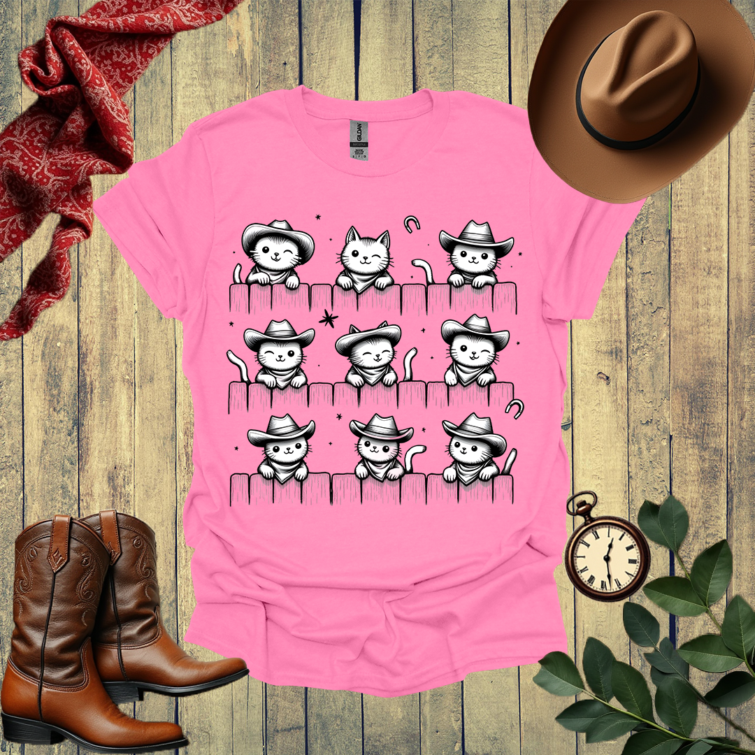 Cowboy Cats T-Shirt