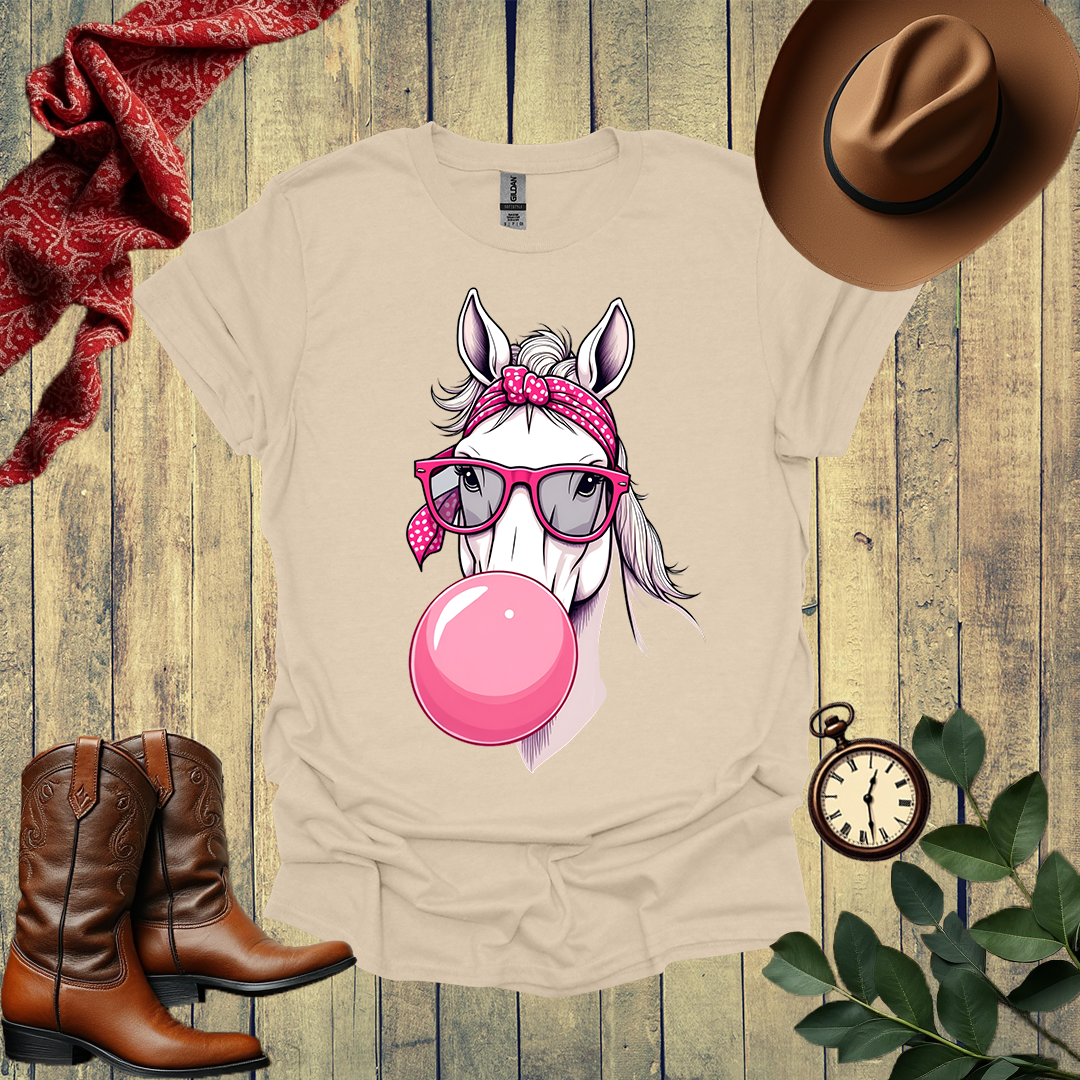 Bubblegum Horse T-Shirt