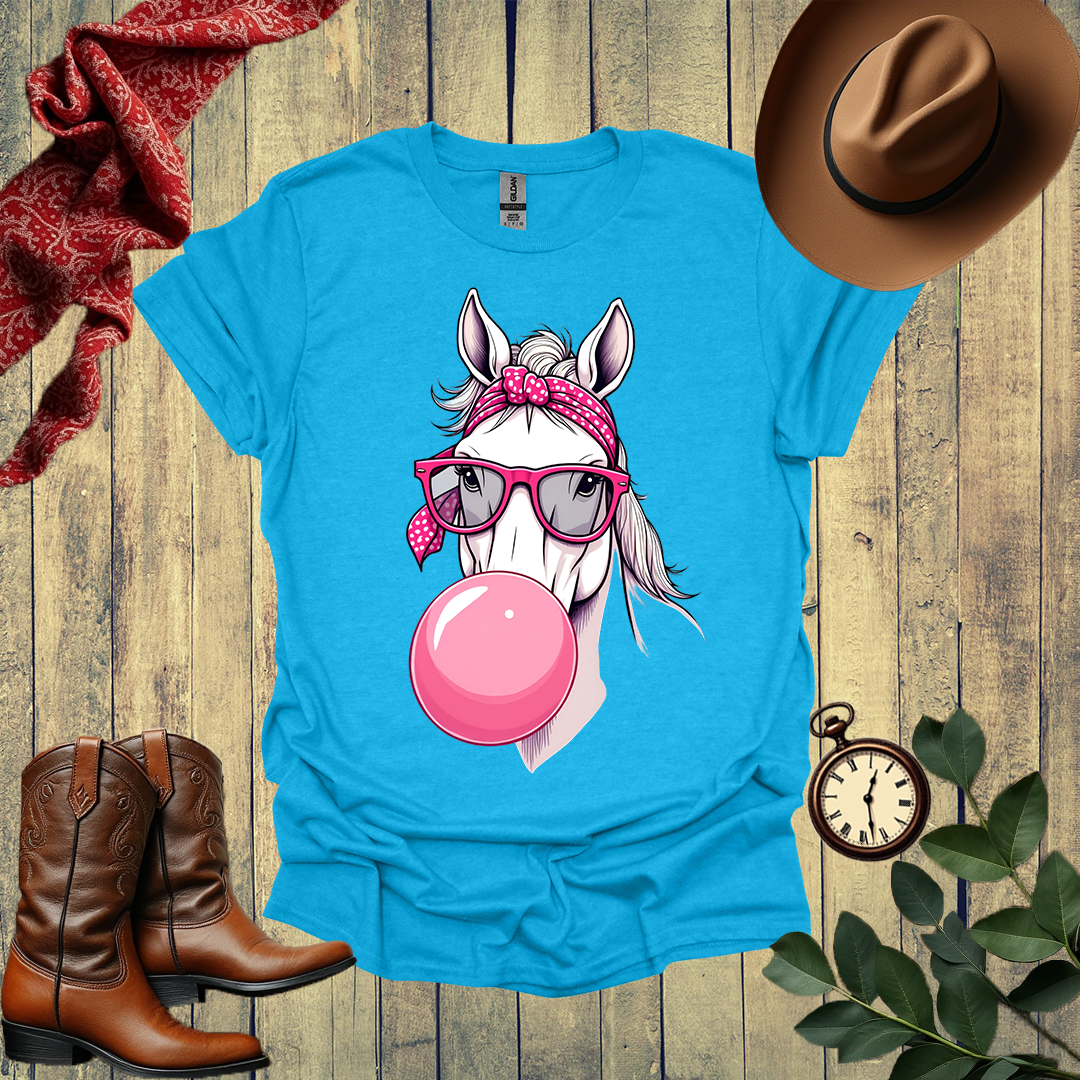 Bubblegum Horse T-Shirt