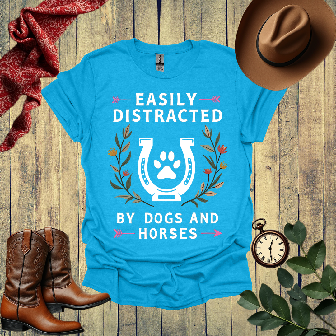 Dog Horse Delight T-Shirt