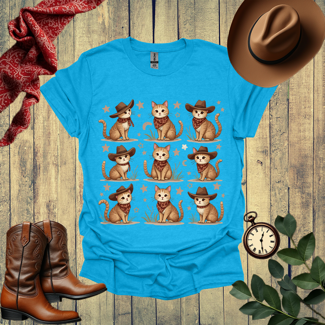 Cowboy Cats 2 T-Shirt