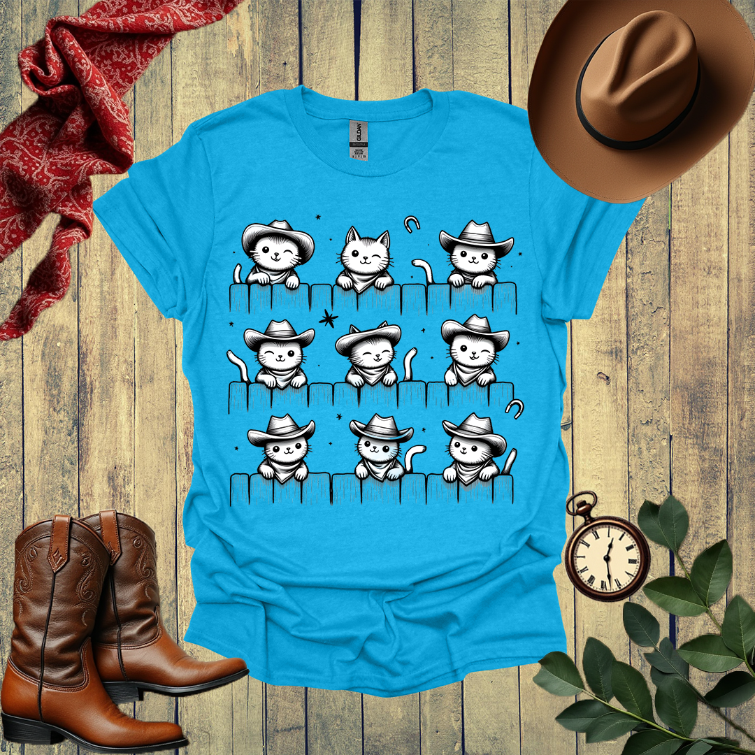 Cowboy Cats T-Shirt