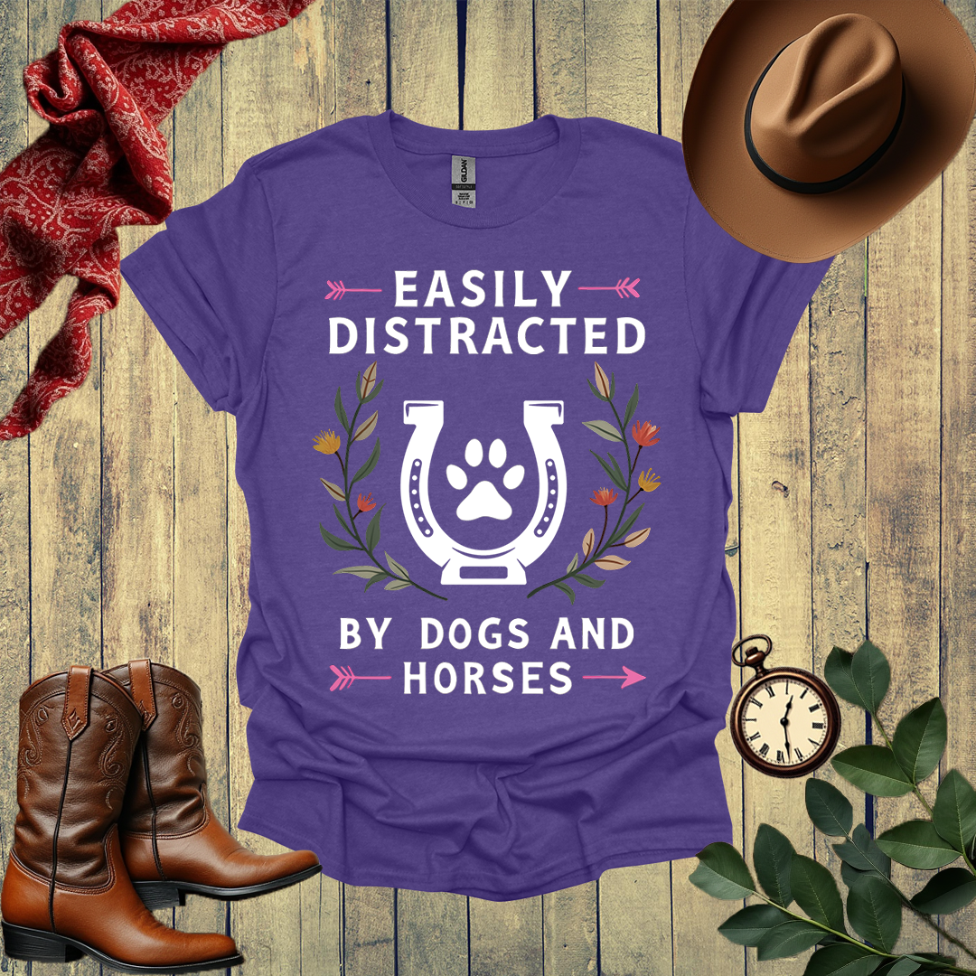 Dog Horse Delight T-Shirt