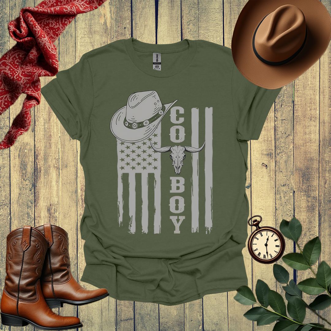 Cowboy Flag T-Shirt