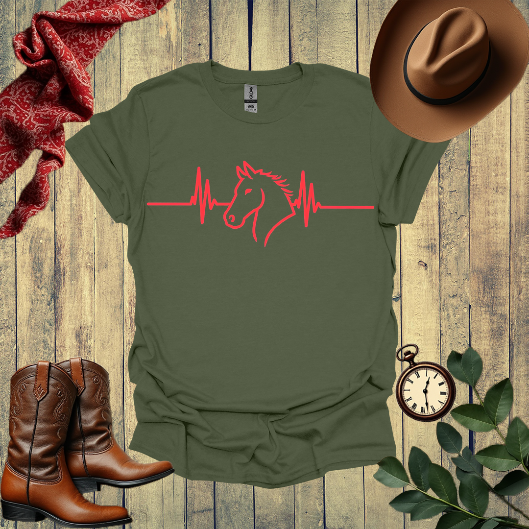 Heartbeat Horse T-Shirt