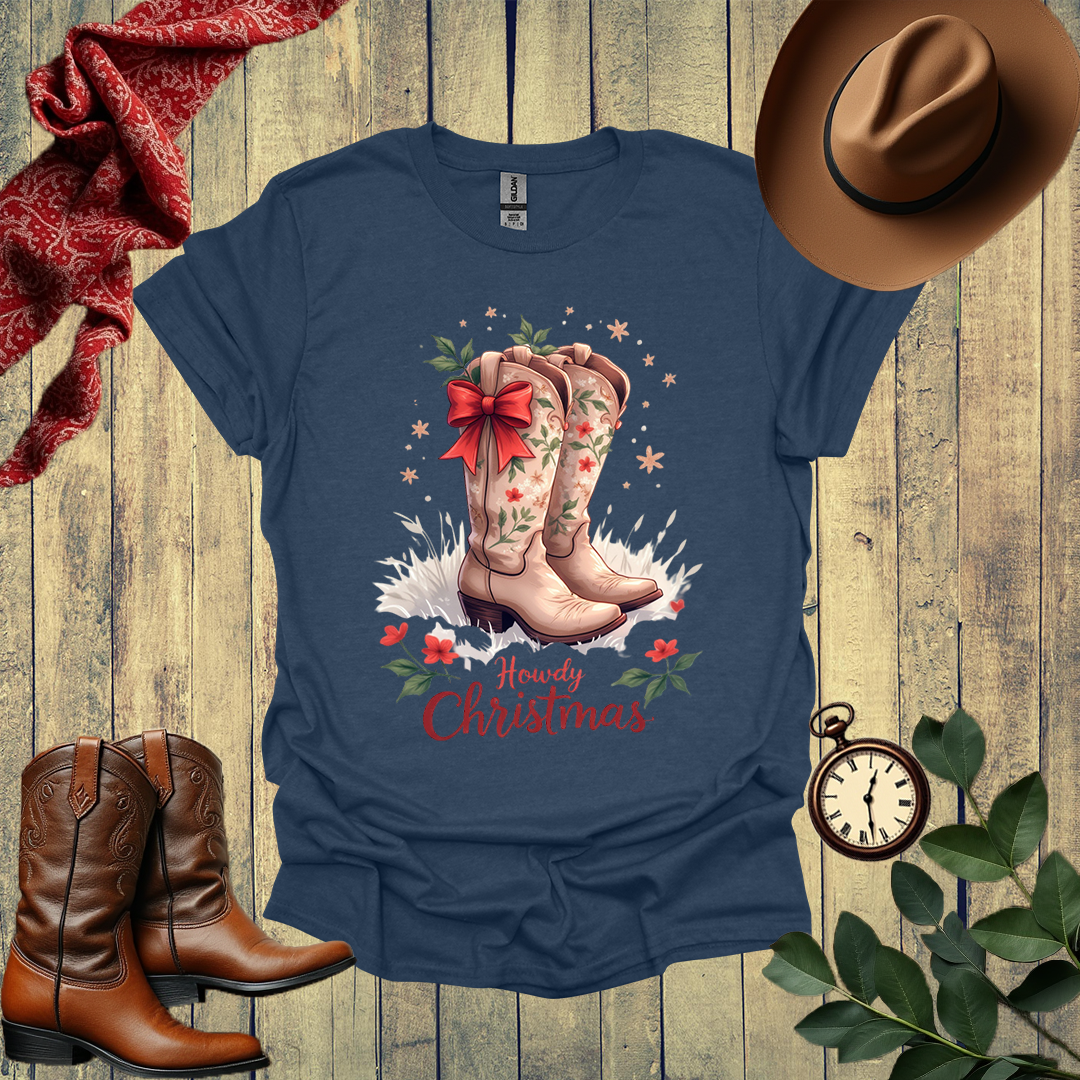 Festive Boots T-Shirt