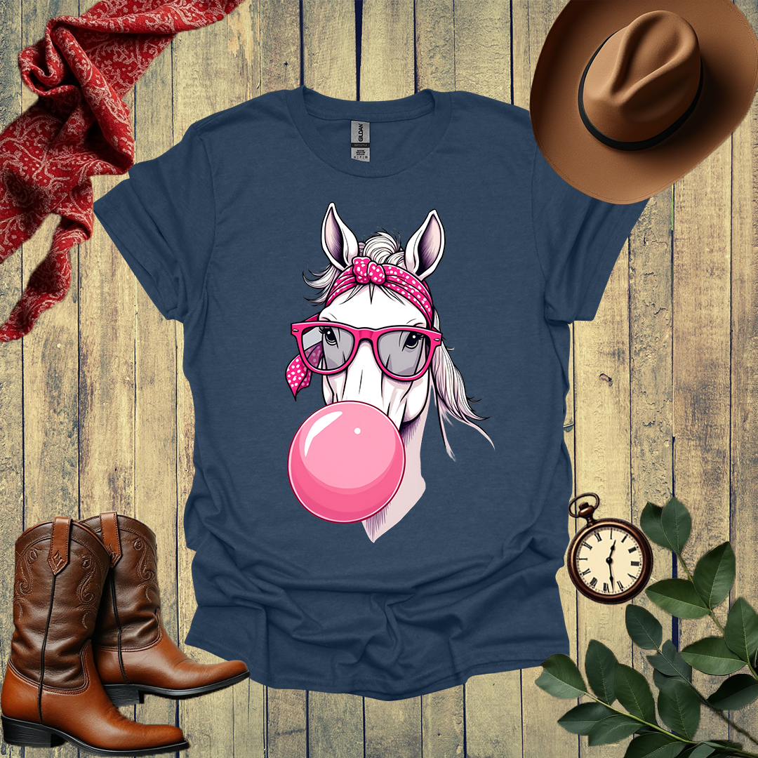 Bubblegum Horse T-Shirt