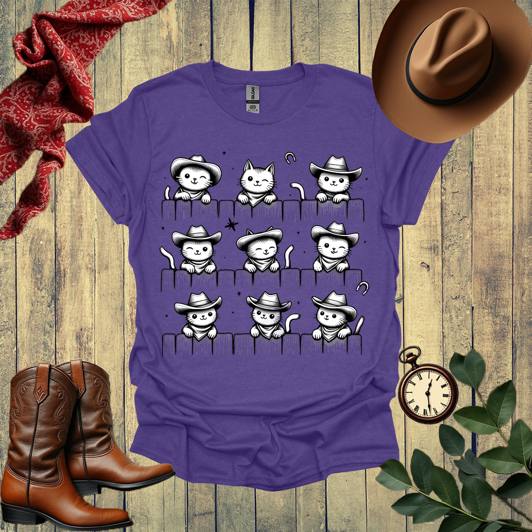 Cowboy Cats T-Shirt