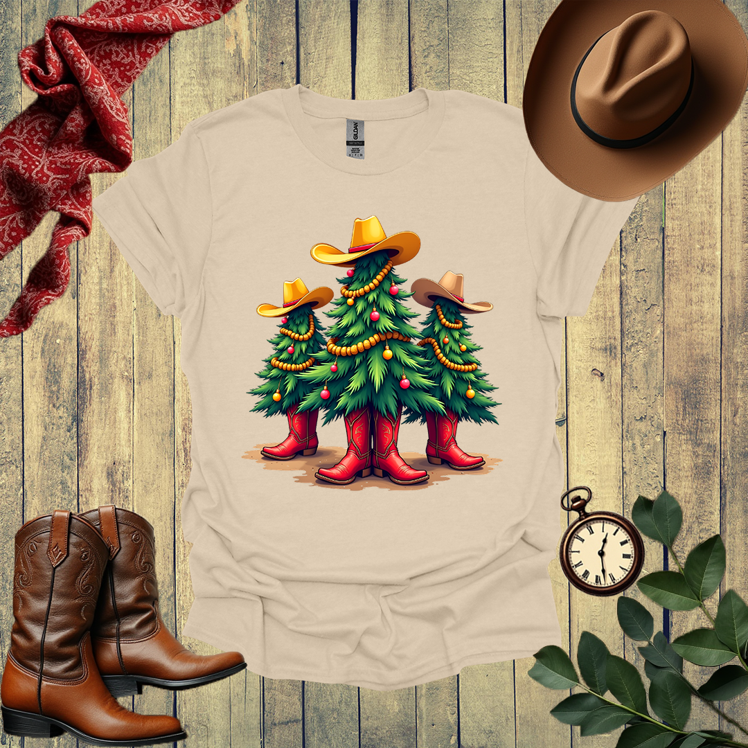 Cowboy Christmas T-Shirt