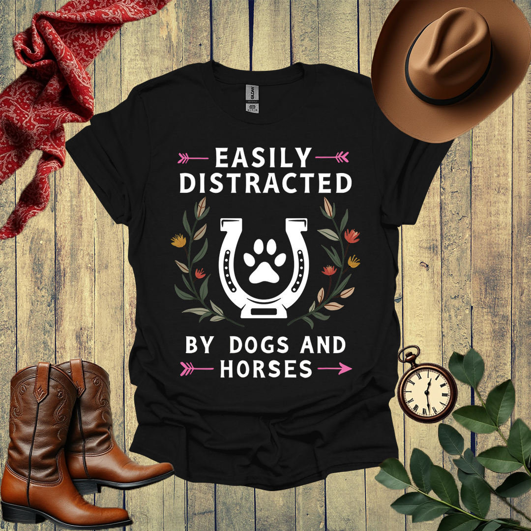 Dog Horse Delight T-Shirt